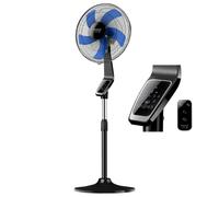 Taurus Ventilador de pie Boreal 16CR Digital 50W 40 cm 3 velocidades oscilación y mando silencioso