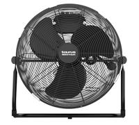 Taurus - Ventilador de suelo Sirocco 18 | 3 velocidades/ 3 hélices metálicas | 45 cm de diámetro | Inclinación ajustable | 120 W | Rejilla extraíble | Silencioso | Base antideslizante.