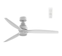 Taurus - Ventilador de Techo Fresko 3B Pure Ultra Silence | Motor DC TURBO QUIET 30W | 6 Velocidades | Aspas de Madera de 132 cm | Función Verano/Invierno | Con Luz regolable