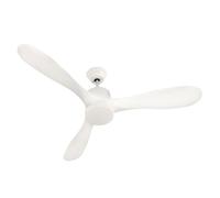 Taurus - Ventilador de Techo Fresko Pure 3B 40W | 3 Aspas | Diámetro 132cm | Motor DC | Ultrasilencioso | 3 Tipos de Luz | 6 Velocidades | Función Verano/Invierno | Temporizador 8h