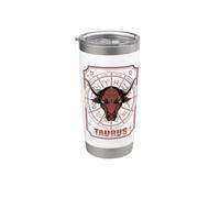 Taurus Zodiac Sign Astrology Born In April or May Birthday Vaso térmico de acero inoxidable de doble pared