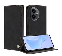 TAUYN Funda Leather Folio para el Honor 400, Diseño de Flip Magnético, Premium PU/TPU Cuero Wallet Carcasa de Cuero Antigolpes Case, Resistente Caídas Protección Total. Negro