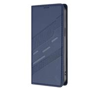 TAUYN Funda Leather Folio para el Realme 16 Pro Plus/16 Pro+, Premium PU/TPU Cuero Wallet Carcasa de Cuero PU Antigolpes Case, con Soporte y Ranura para Tarjeta. Azul Oscuro
