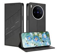 TAUYN Funda Leather Folio para el Vivo X300, Premium PU/TPU Cuero Wallet Carcasa de Cuero PU Antigolpes Case, con Soporte y Ranura para Tarjeta. Negro
