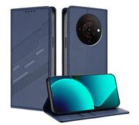 TAUYN Funda Leather Folio para el ZTE Blade A76 5G, Premium PU/TPU Cuero Wallet Carcasa de Cuero PU Antigolpes Case, con Soporte y Ranura para Tarjeta. Azul Oscuro