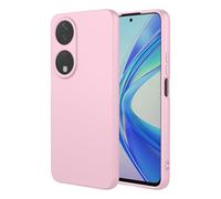TAUYN Funda para Honor 90 Smart 5G/Honor X7b, Suave TPU Líquido Silicona Carcasa, Ultradelgado Anticaída, Anti-choques, Delgado Funda, Rosa