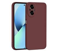 TAUYN Funda para Realme C67 4G, Ultradelgado Silicona Anticaída Carcasa, Suave y Absorbe Impactos, Anti-choques Funda, Vino Rojo