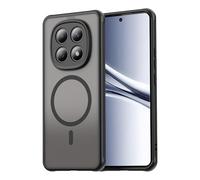 TAUYN Funda para Xiaomi Redmi Note 15 4G, Fundas Mate Semi-Translúcida, Compatible MagSafe, Resistente a los Arañazos en la Parte Trasera de PC, TPU Antigolpes, Resistente Dactilares Cover. Negro