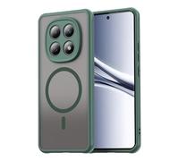 TAUYN Funda para Xiaomi Redmi Note 15 4G, Fundas Mate Semi-Translúcida, Compatible MagSafe, Resistente a los Arañazos en la Parte Trasera de PC, TPU Antigolpes, Resistente Dactilares Cover. Verde