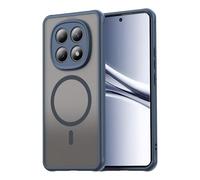TAUYN Funda para Xiaomi Redmi Note 15 5G, Fundas Mate Semi-Translúcida, Compatible MagSafe, Resistente a los Arañazos en la Parte Trasera de PC, TPU Antigolpes, Resistente Dactilares Cover. Azul