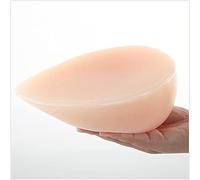 Tauzveok Pechos Silicona Falsos,Tetas Falsas Protesis Mamarias Senos Falsos,Pechos De Silicona para Transgeneros Travestis Crossdresser,Natural,L 400g
