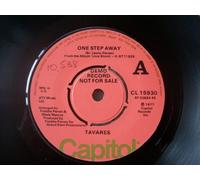 TAVARES One Step Away UK 7" 45 demo pressing