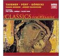 Jeremy Backhouse - Tavener Part Gorecki
