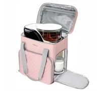 TavenRoa Bolsa de transporte compatible con Baby Brezza Formula Pro | Bolsa organizadora de viaje para Formula Maker con correa para el hombro y compartimentos de almacenamiento para botellas y