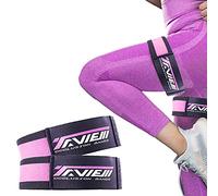 TAVIEW - Bandas de Oclusión para Mujer, Glúteos y Caderas, Elegante, Ajustable, Rosa, 5 Micrometros, 5 Pulgadas x 74 Pulgadas, Ideal para Yoga, Pilates, Pesas, Sentadillas, Equipo y Fitness