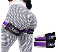 TAVIEW Bandas de oclusión para mujeres glúteos y caderas, bandas de restricción de flujo sanguíneo BFR Bundle Booty Bands, las mejores bandas de resistencia de tela para entrenar tus glúteos, fitness,