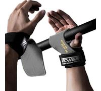 TAVIEW Correas de muñeca para Levantamiento de Pesas para un máximo Agarre - Correa de Levantamiento de Peso Muerto y Guantes de Levantamiento de Pesas para Entrenar, Levantamiento de Peso Muerto y