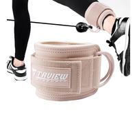 TAVIEW Correas de Tobillo para máquina de Cable para Gimnasio, Correas de Tobillo con Retroceso, puños Acolchados para glúteos y Entrenamientos de piernas