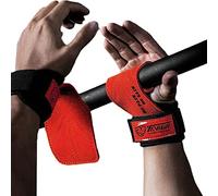 TAVIEW Ganchos de muñeca para levantamiento de pesas de alta calidad para un máximo apoyo: guantes de levantamiento de pesas y almohadillas antideslizantes alternativas para entrenamiento de potencia