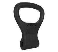 TAVIEW Kettlebell Grip Adjustable Portable Weight Travel Workout Equipment Gear for Gym Weights Bag, Crossfit WOD, Weightlifting, Bodybuilding, Lose Weight | Clamps to Dumbells | (Negro)