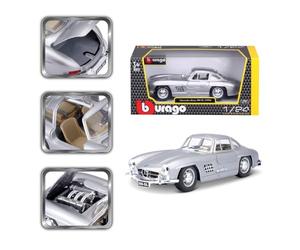 TAVITOYS 18-22023S - Coche de Juguete Mercedes-Benz 300 SL (1954) Plata