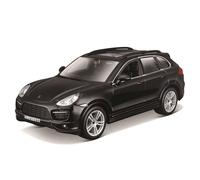 BBurago Coche a escala Porsche Cayenne Turbo Negro 1/24 (st12)