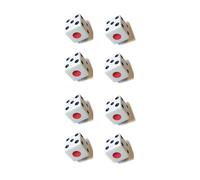 Tavla Zarı 10 mm - Tavla - dados para backgammon - Tavla Zari 10 mm - Cubos pequeños - Tavli - Nardi - Tavola Reale (2 unidades)