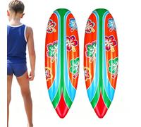 Tavola Gonfiabile Da Surf | 2 Pezzi Giocattolo Acquatico Trasportabile - Miglioramento Dei Ricordi, Spiaggia, Giardino, Festa In Acqua All'Aria Aperta, Decorazione per Feste E Gioco per B