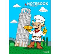 Tavraki the Cowboy Bull Notebook 4: The Pizza Mission: A kids’ notebook with a cowboy story, a coloring page, and lined pages for writing