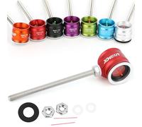 TAWANT Pin Mira Arco Recurvo Vista del Arco de Recurvo Recurve Bow Sight Pin Miras Visor de Alcance de Un Solo Pin Lente Miras de Aluminio Accesorio de Tiro con Arco (0.5, Rojo)
