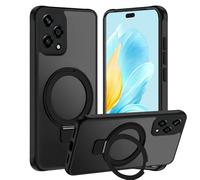 Tawarror Funda Magnética para Xiaomi 14T Pro, Compatible con Magsafe, Carcasa Translúcido Mate Trasera Procon Soporte, Hard PC + TPU Bumper Protección Case, Negro