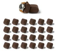 TAWBURY Bayswater - Almohadas para caja de reloj, extra pequeñas, circunferencia de 16,5 cm, 50 mm de ancho, compatibles con cajas de reloj Bayswater de 6, 12 y 24 ranuras, paquete de 24 almohadas