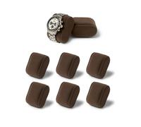 TAWBURY Bayswater - Juego de 6 fundas para relojes Bayswater para cajas de reloj de 12 y 24 ranuras y 6 cajas de joyería para relojes