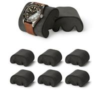 TAWBURY Fraser - Juego de 6 almohadas pequeñas de repuesto para nuestras fundas de reloj Fraser de cuero negro | Almohadas en forma de M diseñadas para adaptarse a muñecas de 14,5 cm a 17 cm