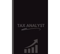 Tax Analyst Notebook (6 x 9 Inches): Blank Lined Journal for Notes, Planning, Tax Preparation & Office Use
