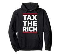 Tax The Rich Design Lema Alemania Capitalismo Política Sudadera con Capucha