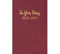 Tax Year 2026-2027: A5 April to April Tax Year Diary 2026-2027 Week to View, Income and Expenses Tracker for Small Business & Self Employed | Red