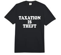Taxation Is Theft Los Impuestos Son Un Robo Capitalismo Comfort Colors Adult Heavyweight T-Shirt