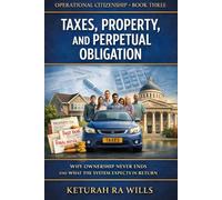 TAXES, PROPERTY, AND PERPETUAL OBLIGATION: WHY OWNERSHIP NEVER ENDS AND WHAT THE SYSTEM EXPECTS IN RETURN (Operational Citizenship)