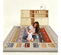 Taxestmy Alfombra Bebé 70 x 130 cm Alfombra de Juego para Bebé Grosor 2cm para Juegos de Bebé Gimnasio y Actividades Infantiles para salón, habitación Infantil y Dormitorio