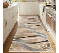 Taxestmy Alfombra Larga para Pasillo Felpudo Entrada Casa Alfombra 40 x 200 cm Habitacion Lavables en Lavadora Antideslizante Alfombras de Cama Cocina Carpet Pelo Corto Rug