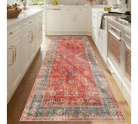 Taxestmy Alfombras de Pasillo 50 x 150 cm Antideslizante Lavable Lavadora Tapetes Larga Alfombras de Pasillo Cocina para Pasillo Entrada Habitaciona