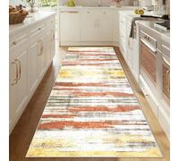 Taxestmy Alfombras de Pasillo 50 x 160 cm Antideslizante Lavable Lavadora Tapetes Larga Alfombras de Pasillo Cocina para Pasillo Entrada Habitaciona