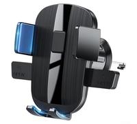 Taxis - Soporte para teléfono de coche con brazo flexible de 360° antideslizante de silicona con ventosa/soporte de ventilación para teléfonos inteligentes, compatible con la mayoría de coches, SUV y