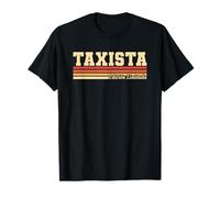 Taxista Regalo de taxi para un taxista Camiseta de Taxi Camiseta Unisex-adultos Pequeño Black Manga corta