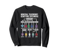 Taxonomía Mineral Geología Ciencia Friki Sudadera