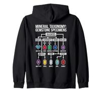 Taxonomía Mineral Geología Ciencia Friki Sudadera con Capucha