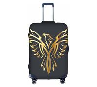 TAyang Phoenix - Funda protectora para equipaje, impermeable, a prueba de polvo, elástica, se adapta a maletas de 45,7 a 81,3 cm, White, S