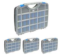 Tayg 022555 Basic Line estuche con separadores móviles 01, 312 x 238 x 51 mm (Paquete de 4)