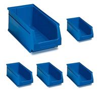 Tayg 253027 - Gaveta apilable nº 53, Azul, 336 x 160 x 130 mm (Paquete de 5)